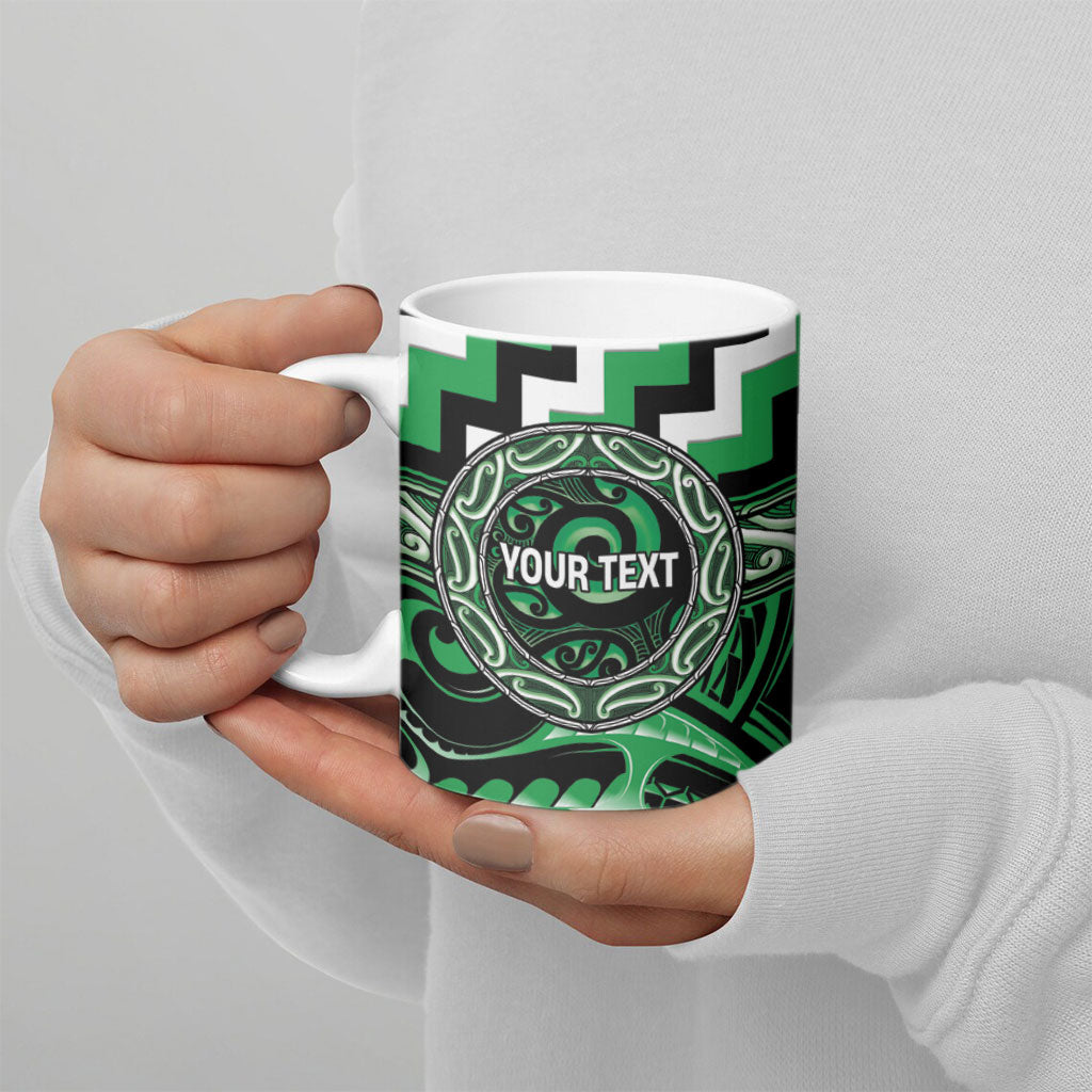 Aotearoa Ngai Tahu Personalised Ceramic Mug Maori Iwi Poutama Puhoro Tattoo