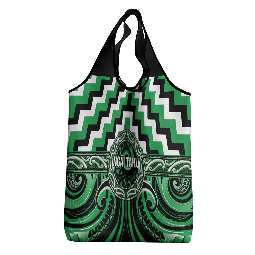 Aotearoa Ngai Tahu Grocery Bag Maori Iwi Poutama Puhoro Tattoo
