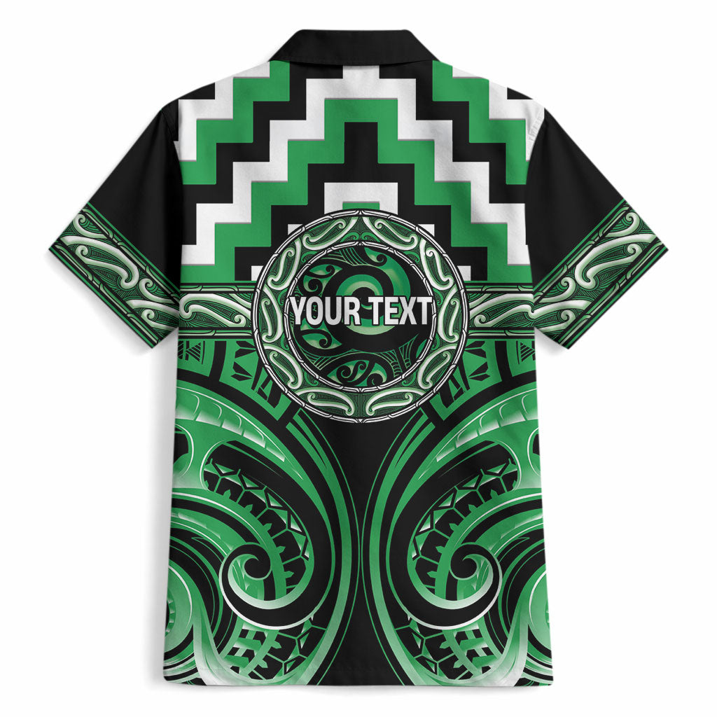 Aotearoa Ngai Tahu Personalised Hawaiian Shirt Maori Iwi Poutama Puhoro Tattoo