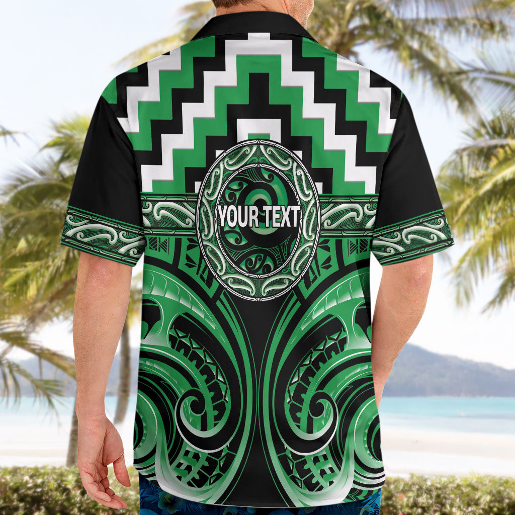 Aotearoa Ngai Tahu Personalised Hawaiian Shirt Maori Iwi Poutama Puhoro Tattoo