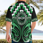 Aotearoa Ngai Tahu Personalised Hawaiian Shirt Maori Iwi Poutama Puhoro Tattoo