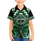 Aotearoa Ngai Tahu Personalised Hawaiian Shirt Maori Iwi Poutama Puhoro Tattoo