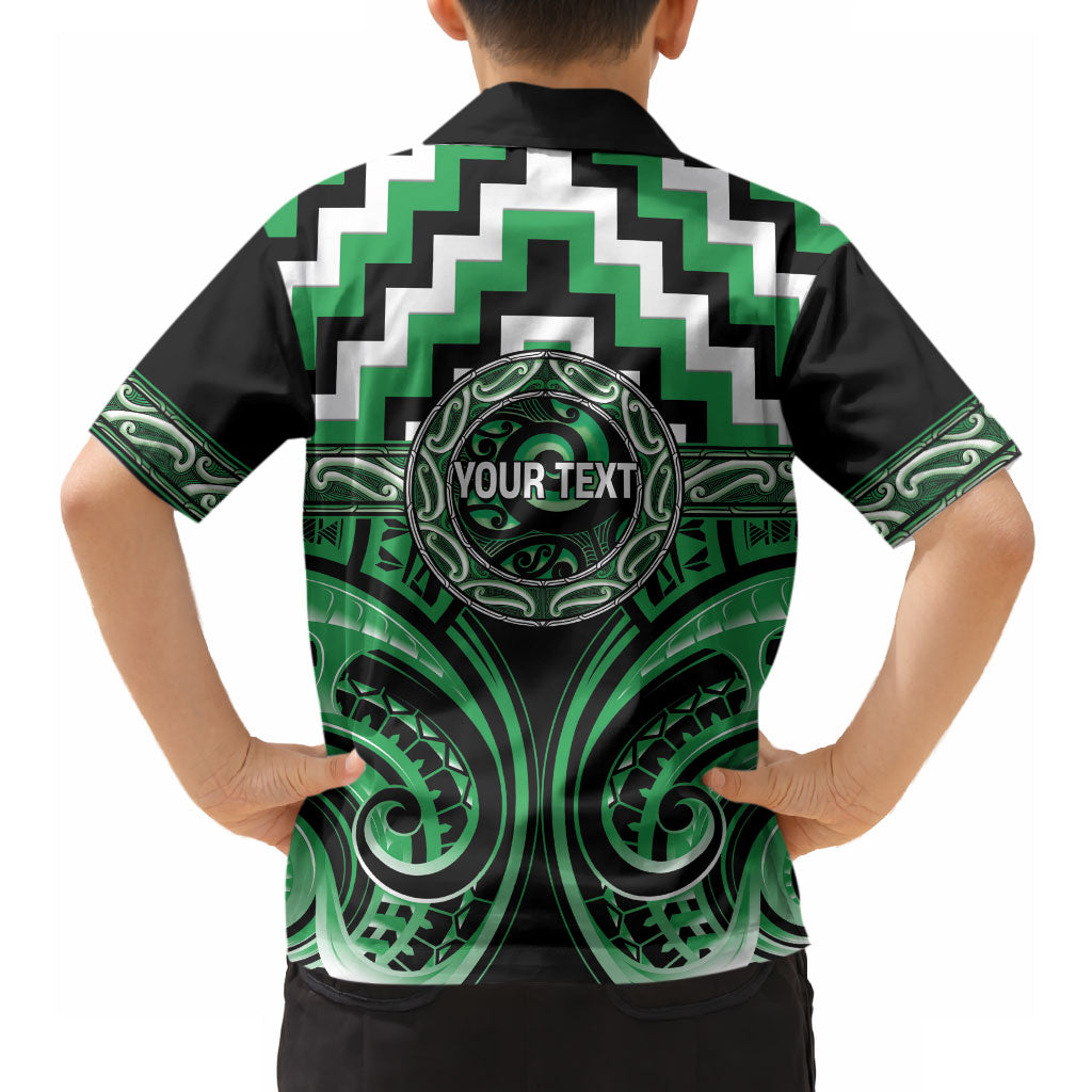 Aotearoa Ngai Tahu Personalised Hawaiian Shirt Maori Iwi Poutama Puhoro Tattoo