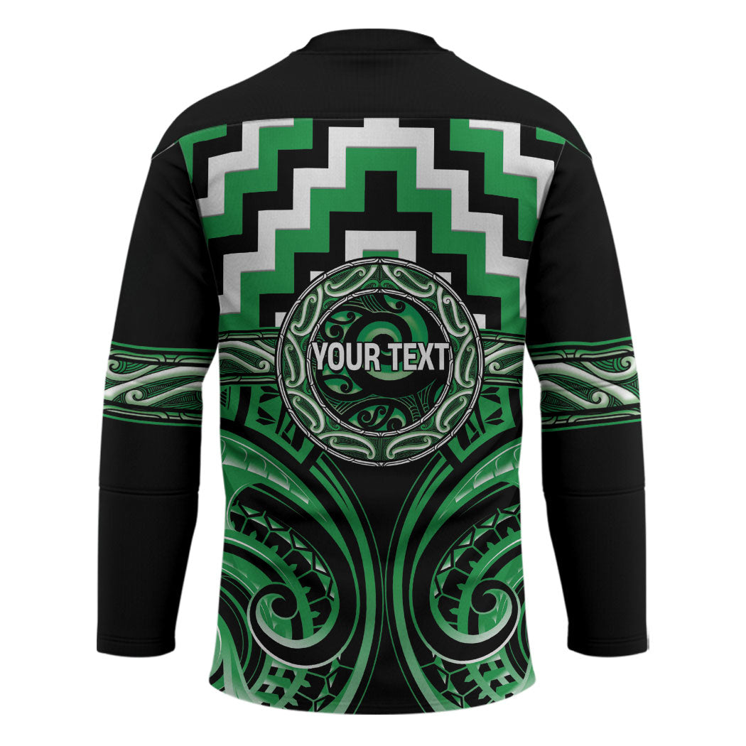 Aotearoa Ngai Tahu Personalised Hockey Jersey Maori Iwi Poutama Puhoro Tattoo