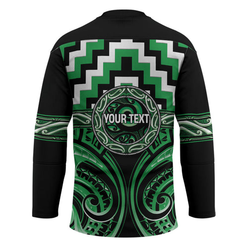 Aotearoa Ngai Tahu Personalised Hockey Jersey Maori Iwi Poutama Puhoro Tattoo