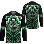 Aotearoa Ngai Tahu Personalised Hockey Jersey Maori Iwi Poutama Puhoro Tattoo