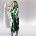 Aotearoa Ngai Tahu Hooded Blanket Maori Iwi Poutama Puhoro Tattoo