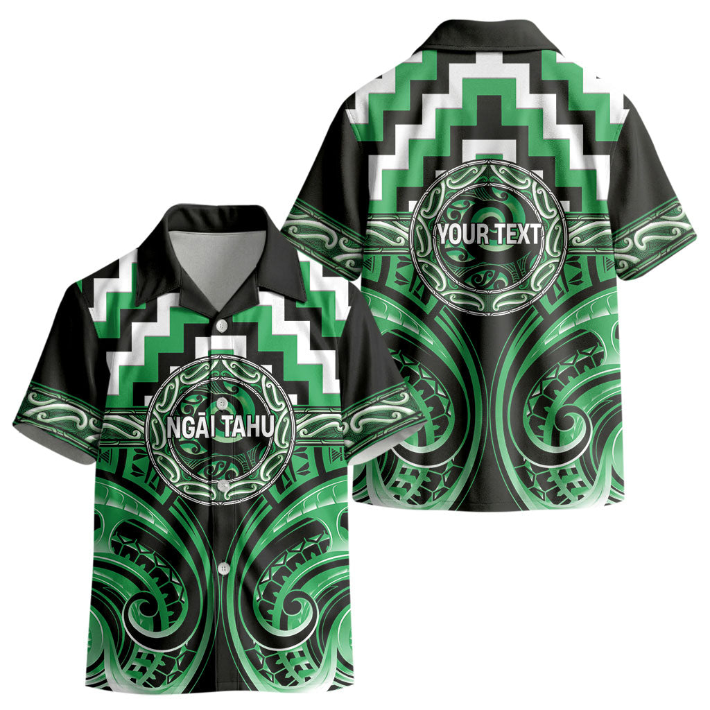 Aotearoa Ngai Tahu Personalised Kid Hawaiian Shirt Maori Iwi Poutama Puhoro Tattoo