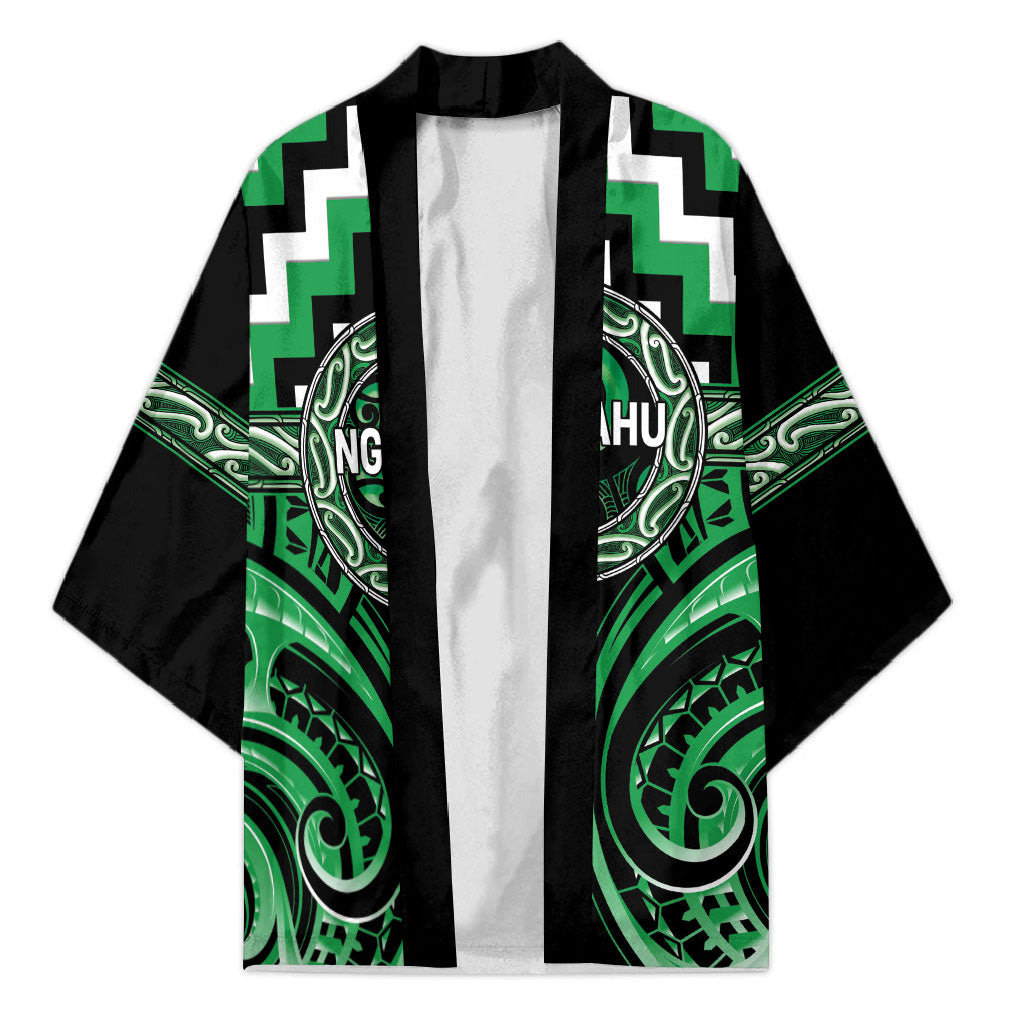 Aotearoa Ngai Tahu Personalised Kimono Maori Iwi Poutama Puhoro Tattoo