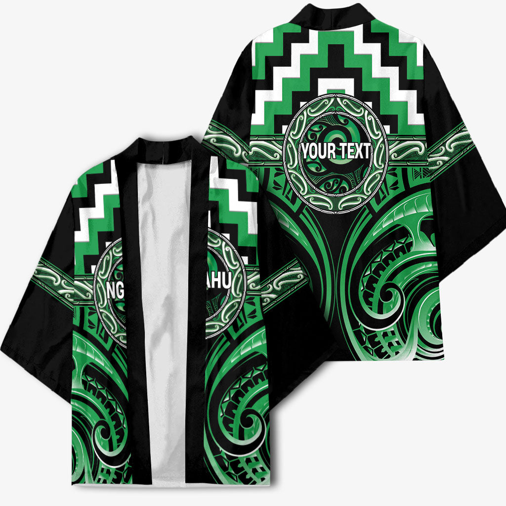 Aotearoa Ngai Tahu Personalised Kimono Maori Iwi Poutama Puhoro Tattoo