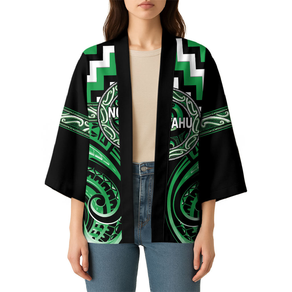 Aotearoa Ngai Tahu Personalised Kimono Maori Iwi Poutama Puhoro Tattoo