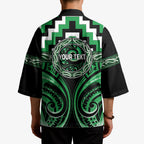 Aotearoa Ngai Tahu Personalised Kimono Maori Iwi Poutama Puhoro Tattoo