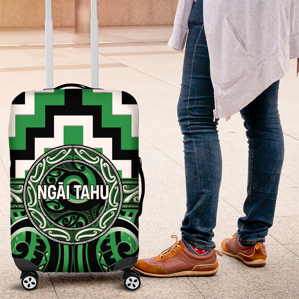 Aotearoa Ngai Tahu Luggage Cover Maori Iwi Poutama Puhoro Tattoo
