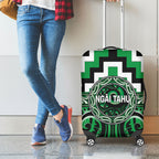 Aotearoa Ngai Tahu Luggage Cover Maori Iwi Poutama Puhoro Tattoo