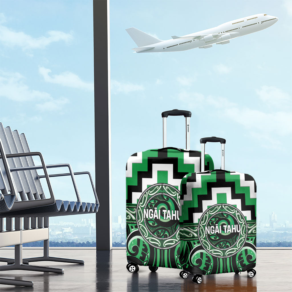 Aotearoa Ngai Tahu Luggage Cover Maori Iwi Poutama Puhoro Tattoo