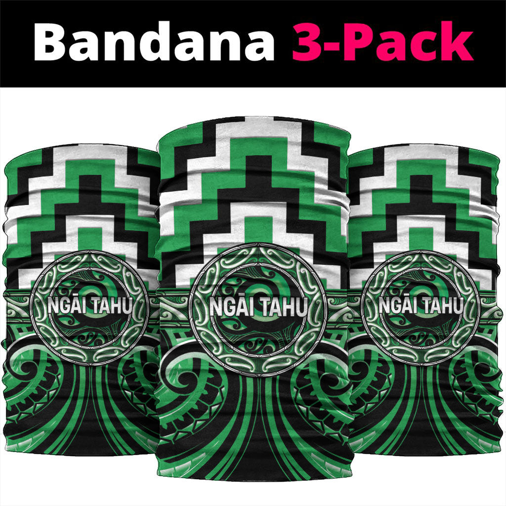 Aotearoa Ngai Tahu Neck Gaiter Maori Iwi Poutama Puhoro Tattoo