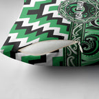 Aotearoa Ngai Tahu Pillow Cover Maori Iwi Poutama Puhoro Tattoo