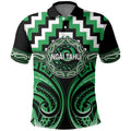 Aotearoa Ngai Tahu Personalised Polo Shirt Maori Iwi Poutama Puhoro Tattoo