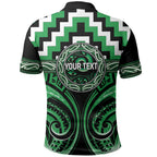 Aotearoa Ngai Tahu Personalised Polo Shirt Maori Iwi Poutama Puhoro Tattoo