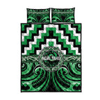 Aotearoa Ngai Tahu Quilt Bed Set Maori Iwi Poutama Puhoro Tattoo