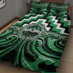 Aotearoa Ngai Tahu Quilt Bed Set Maori Iwi Poutama Puhoro Tattoo
