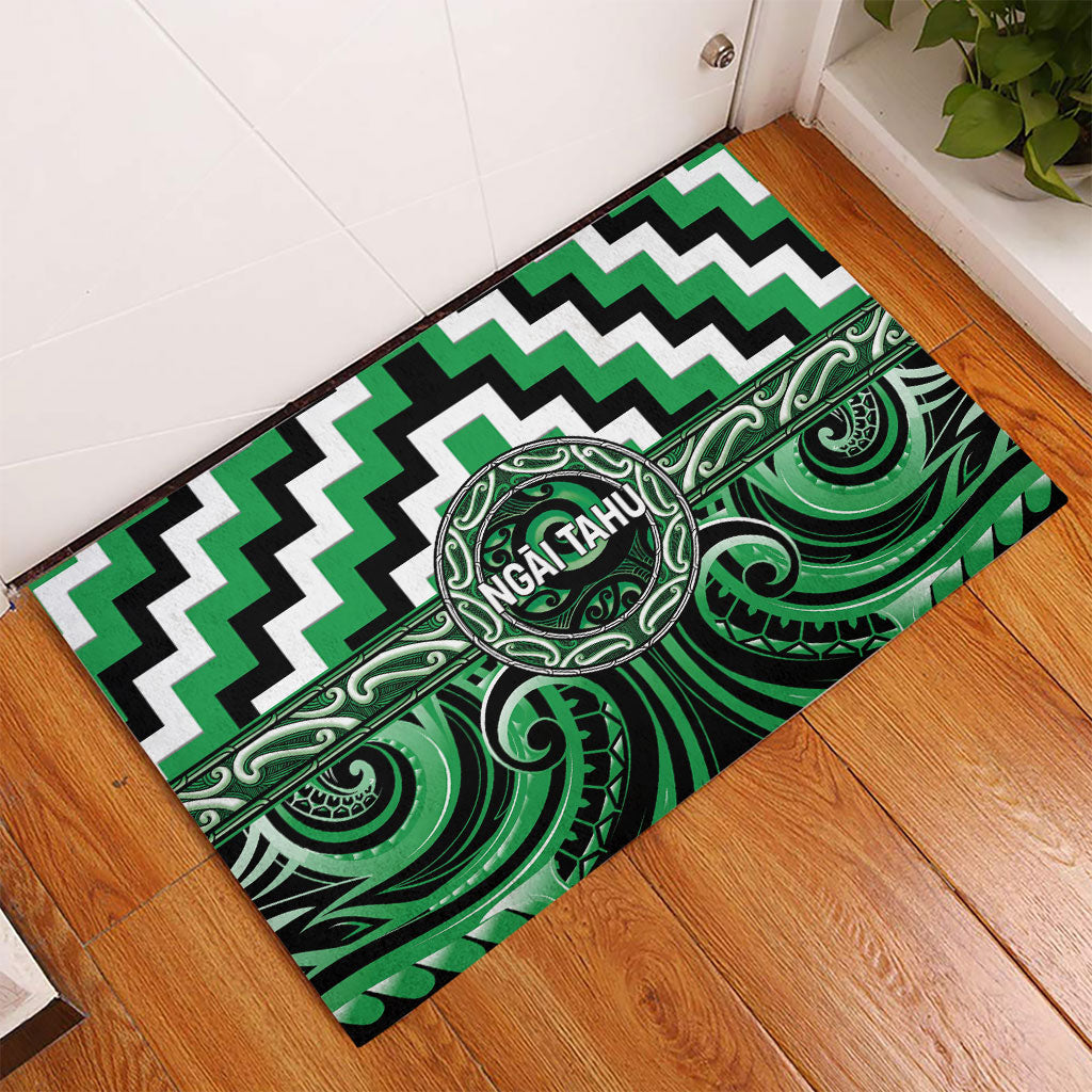 Aotearoa Ngai Tahu Rubber Doormat Maori Iwi Poutama Puhoro Tattoo
