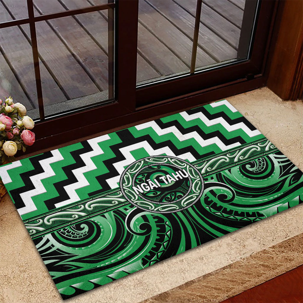 Aotearoa Ngai Tahu Rubber Doormat Maori Iwi Poutama Puhoro Tattoo
