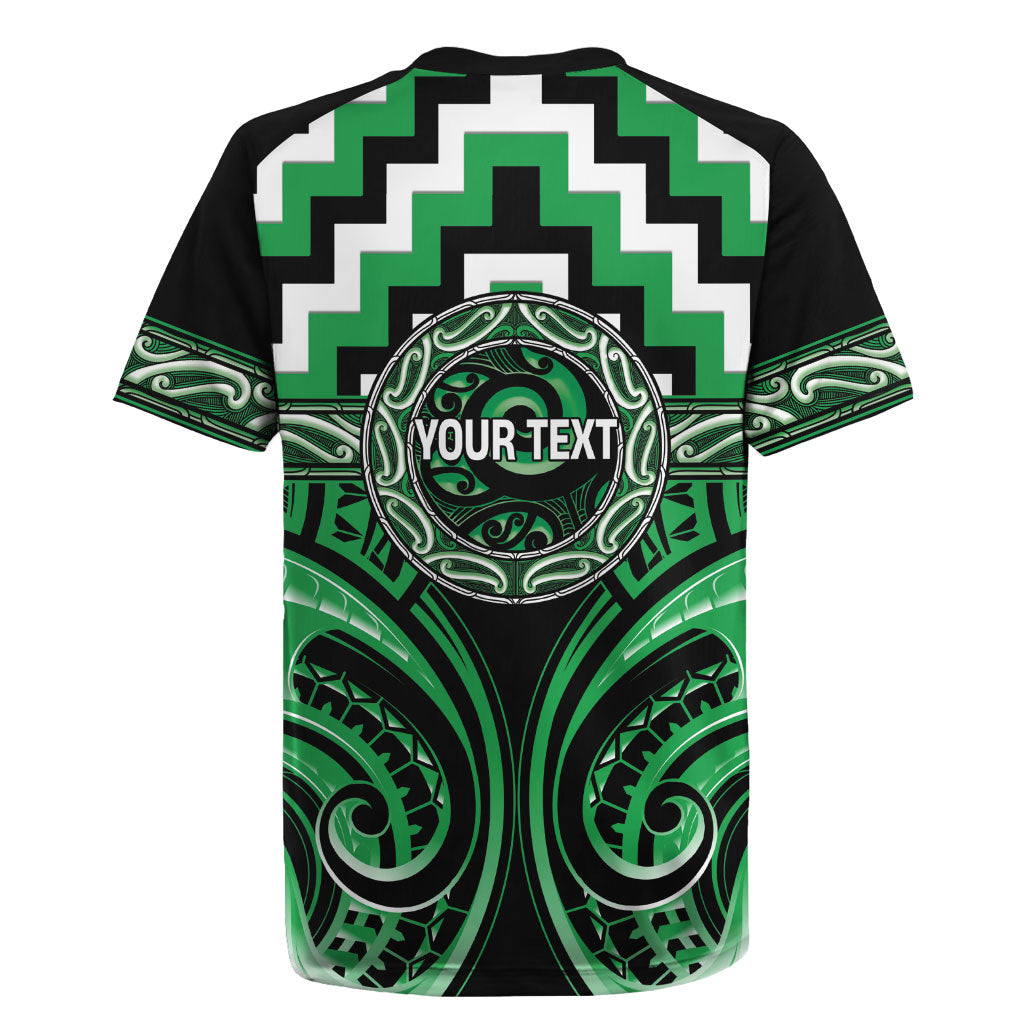 Aotearoa Ngai Tahu Personalised Rugby Jersey Maori Iwi Poutama Puhoro Tattoo
