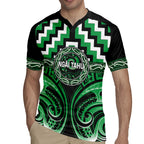 Aotearoa Ngai Tahu Personalised Rugby Jersey Maori Iwi Poutama Puhoro Tattoo