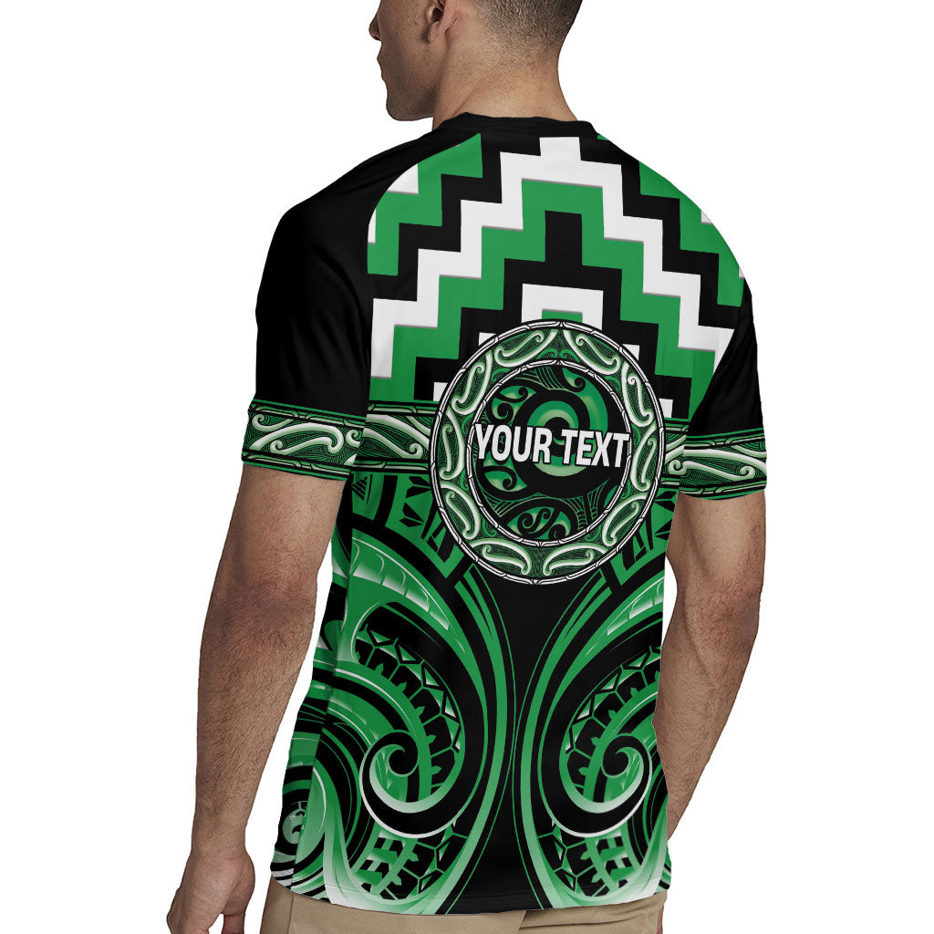 Aotearoa Ngai Tahu Personalised Rugby Jersey Maori Iwi Poutama Puhoro Tattoo