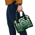 Aotearoa Ngai Tahu Shoulder Handbag Maori Iwi Poutama Puhoro Tattoo