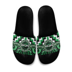 Aotearoa Ngai Tahu Slide Sandals Maori Iwi Poutama Puhoro Tattoo