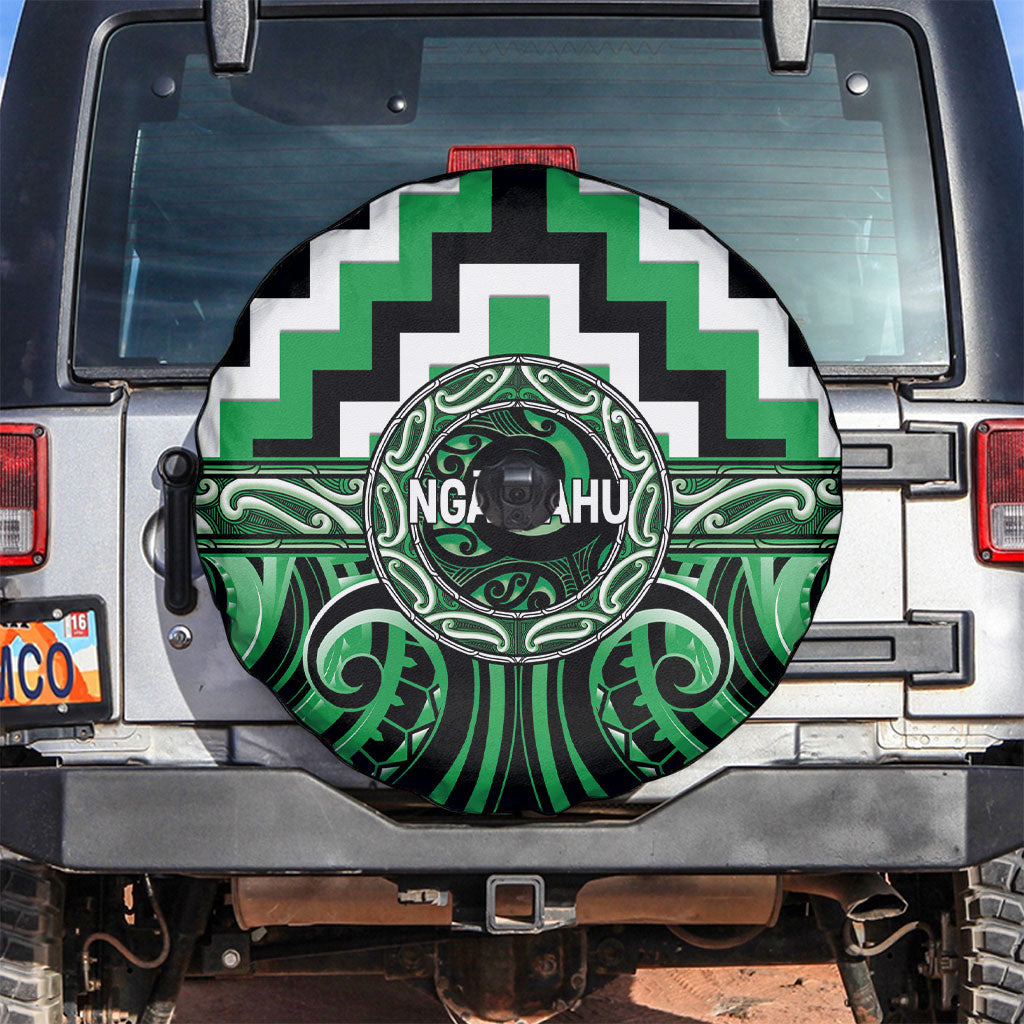 Aotearoa Ngai Tahu Spare Tire Cover Maori Iwi Poutama Puhoro Tattoo