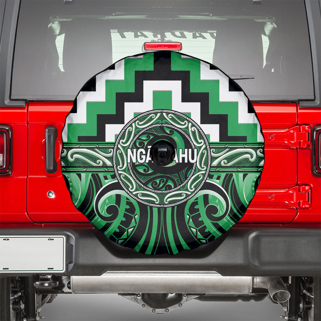 Aotearoa Ngai Tahu Spare Tire Cover Maori Iwi Poutama Puhoro Tattoo