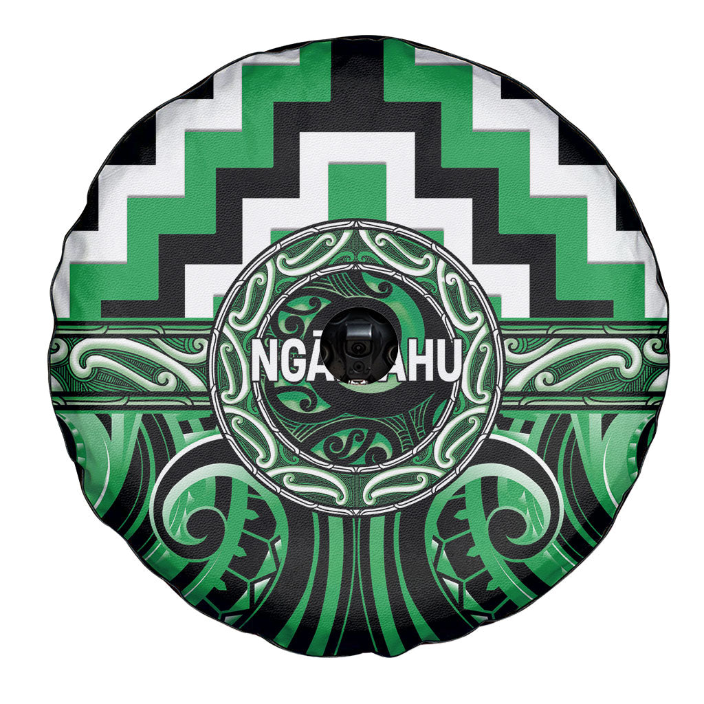Aotearoa Ngai Tahu Spare Tire Cover Maori Iwi Poutama Puhoro Tattoo