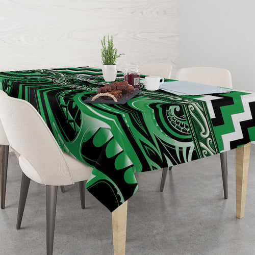 Aotearoa Ngai Tahu Tablecloth Maori Iwi Poutama Puhoro Tattoo