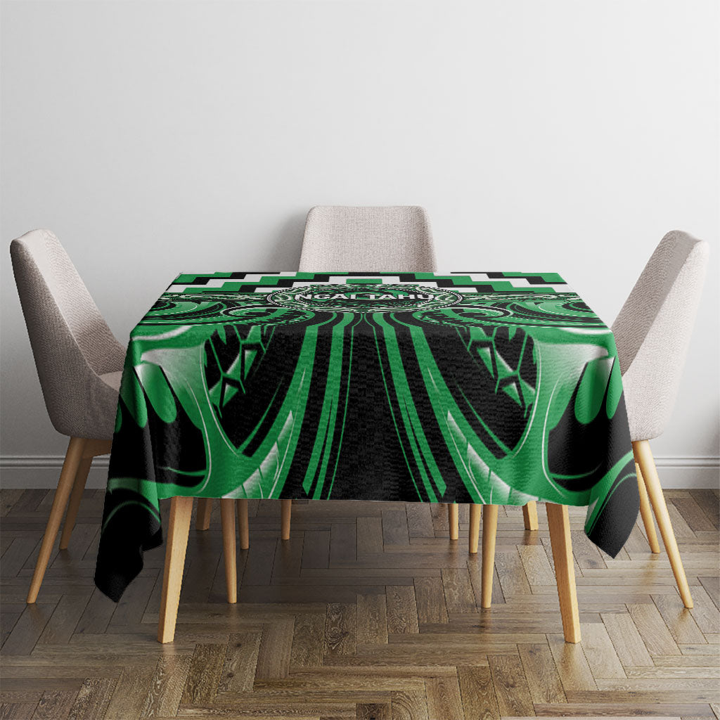 Aotearoa Ngai Tahu Tablecloth Maori Iwi Poutama Puhoro Tattoo