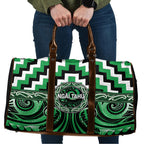 Aotearoa Ngai Tahu Travel Bag Maori Iwi Poutama Puhoro Tattoo