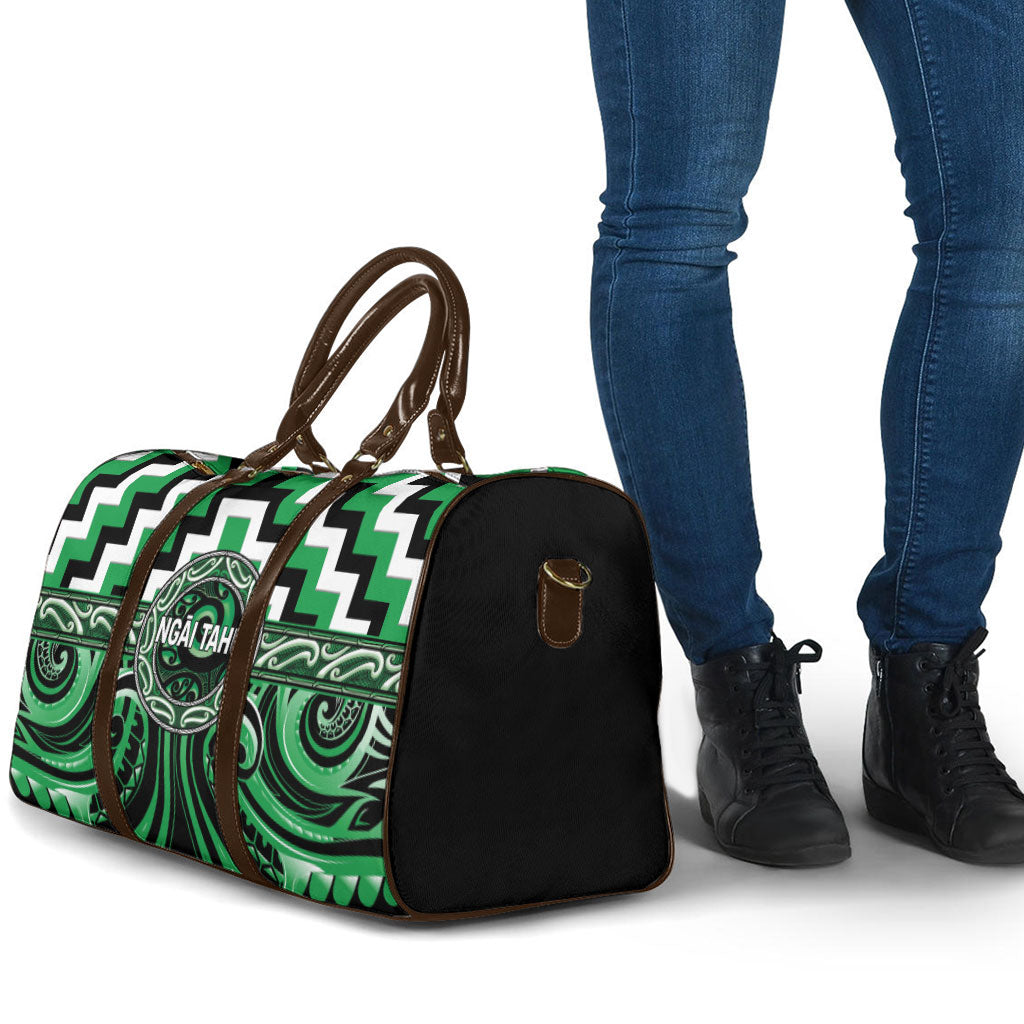 Aotearoa Ngai Tahu Travel Bag Maori Iwi Poutama Puhoro Tattoo