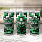 Aotearoa Ngai Tahu Personalised Tumbler Cup Maori Iwi Poutama Puhoro Tattoo