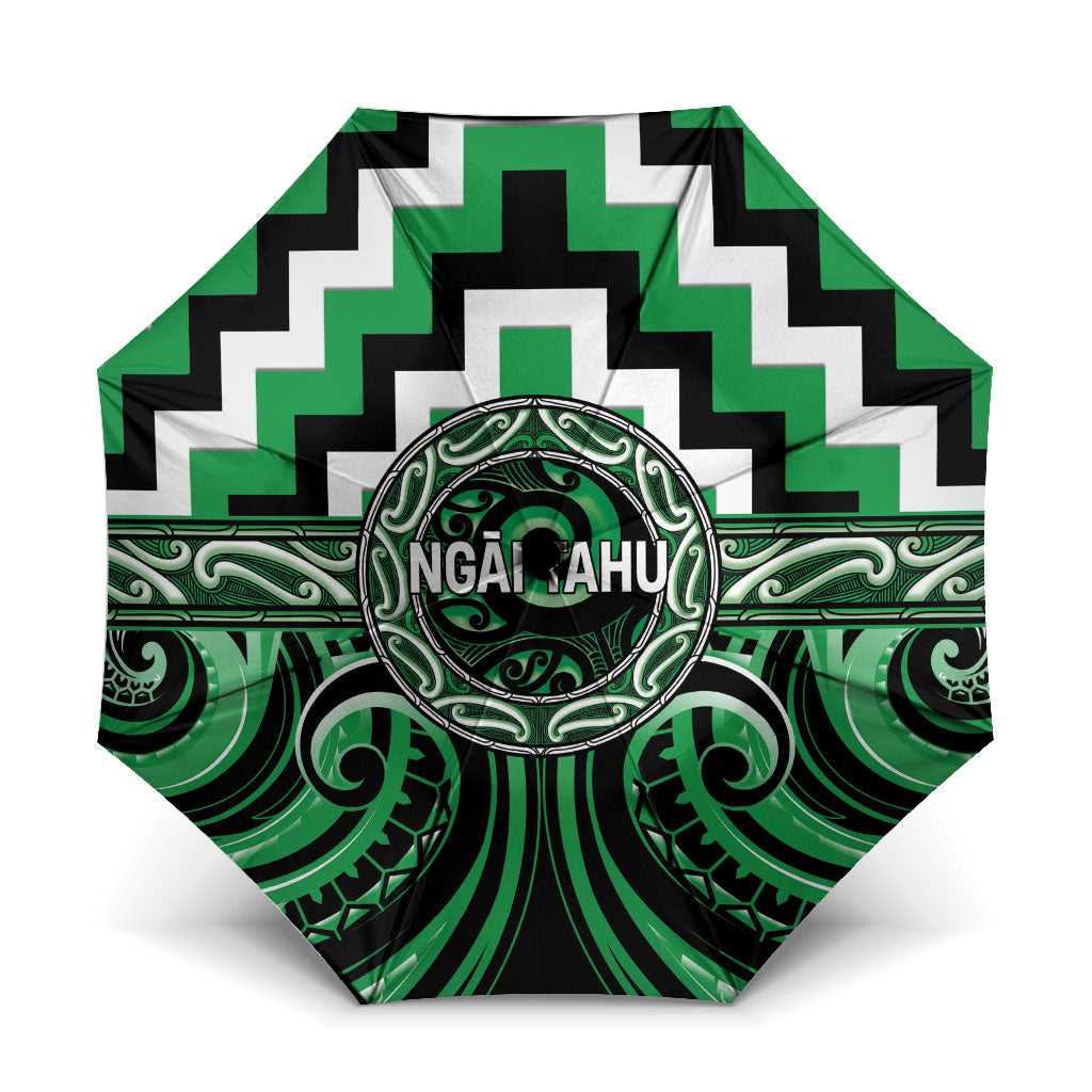 Aotearoa Ngai Tahu Umbrella Maori Iwi Poutama Puhoro Tattoo