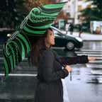 Aotearoa Ngai Tahu Umbrella Maori Iwi Poutama Puhoro Tattoo