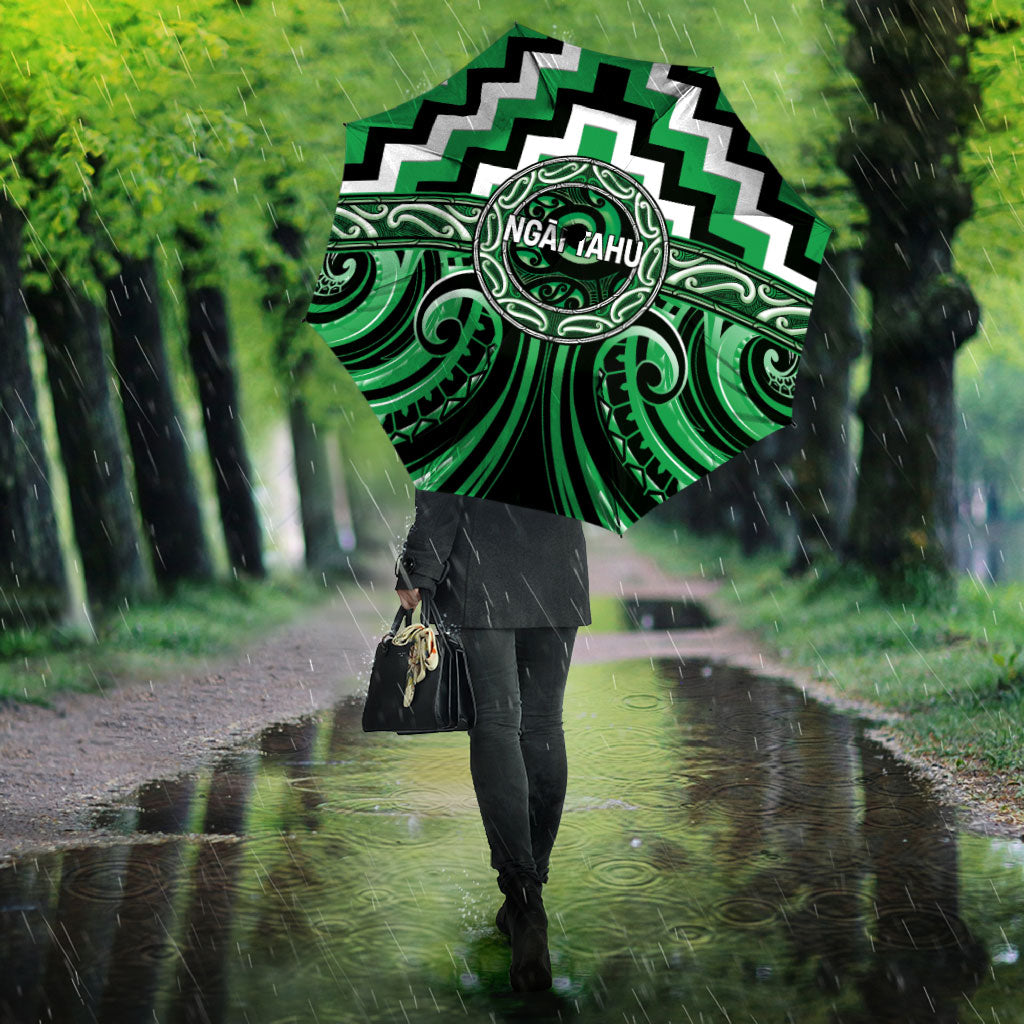 Aotearoa Ngai Tahu Umbrella Maori Iwi Poutama Puhoro Tattoo