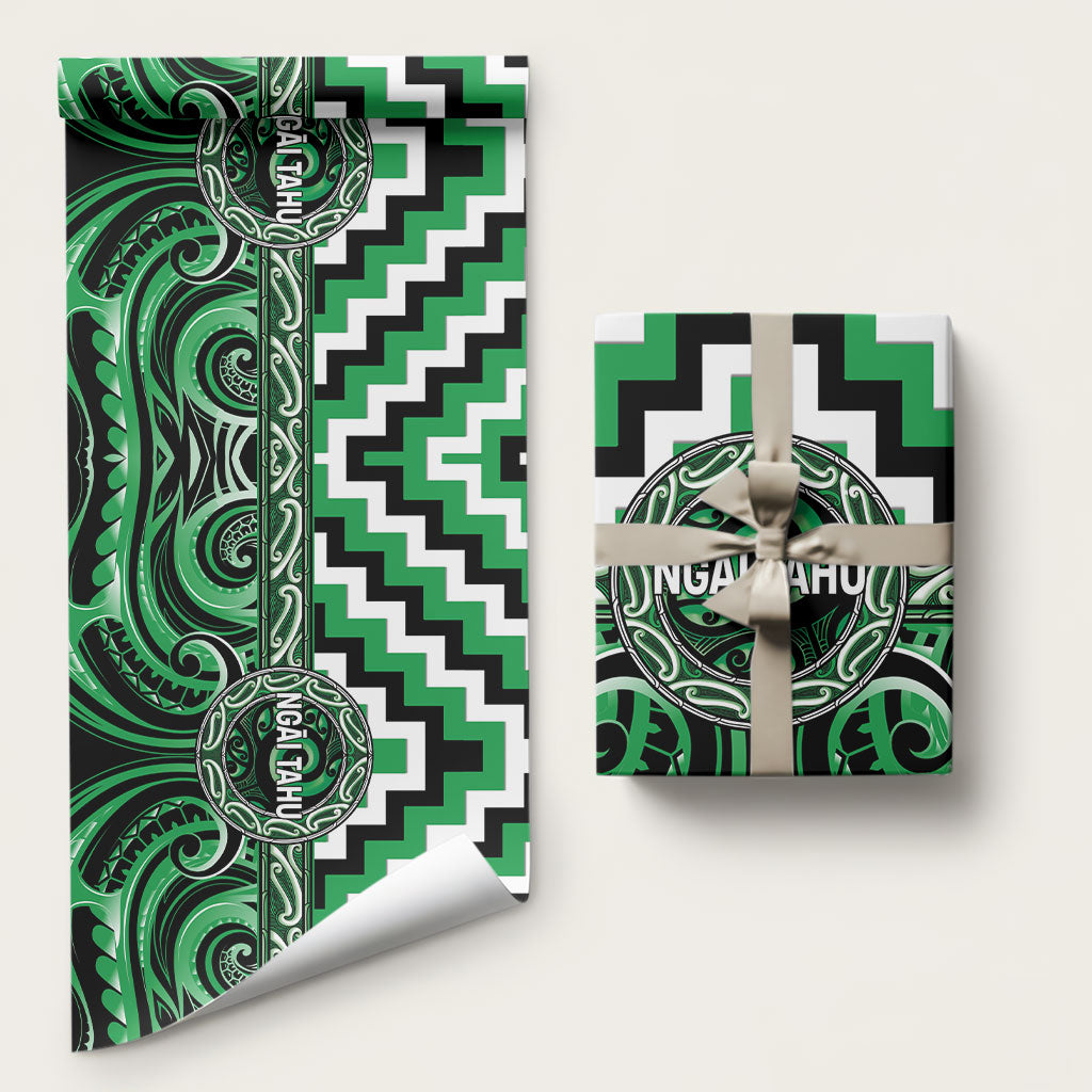 Aotearoa Ngai Tahu Wrapping Paper Maori Iwi Poutama Puhoro Tattoo