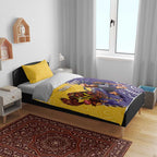 Custom Dockers And Hawks Football Bedding Set Aboriginal Mix Polynesian Pattern