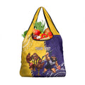 Custom Dockers And Hawks Football Grocery Bag Aboriginal Mix Polynesian Pattern