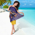 Custom Dockers And Hawks Football Sarong Aboriginal Mix Polynesian Pattern