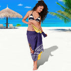 Custom Dockers And Hawks Football Sarong Aboriginal Mix Polynesian Pattern