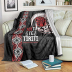 Aotearoa Toitu Te Tiriti Blanket Honour The Treaty Maori Haka