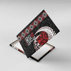 Aotearoa Toitu Te Tiriti Canvas Wall Art Honour The Treaty Maori Haka